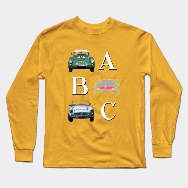 The MG Alphabet Long Sleeve T-Shirt by amigaboy